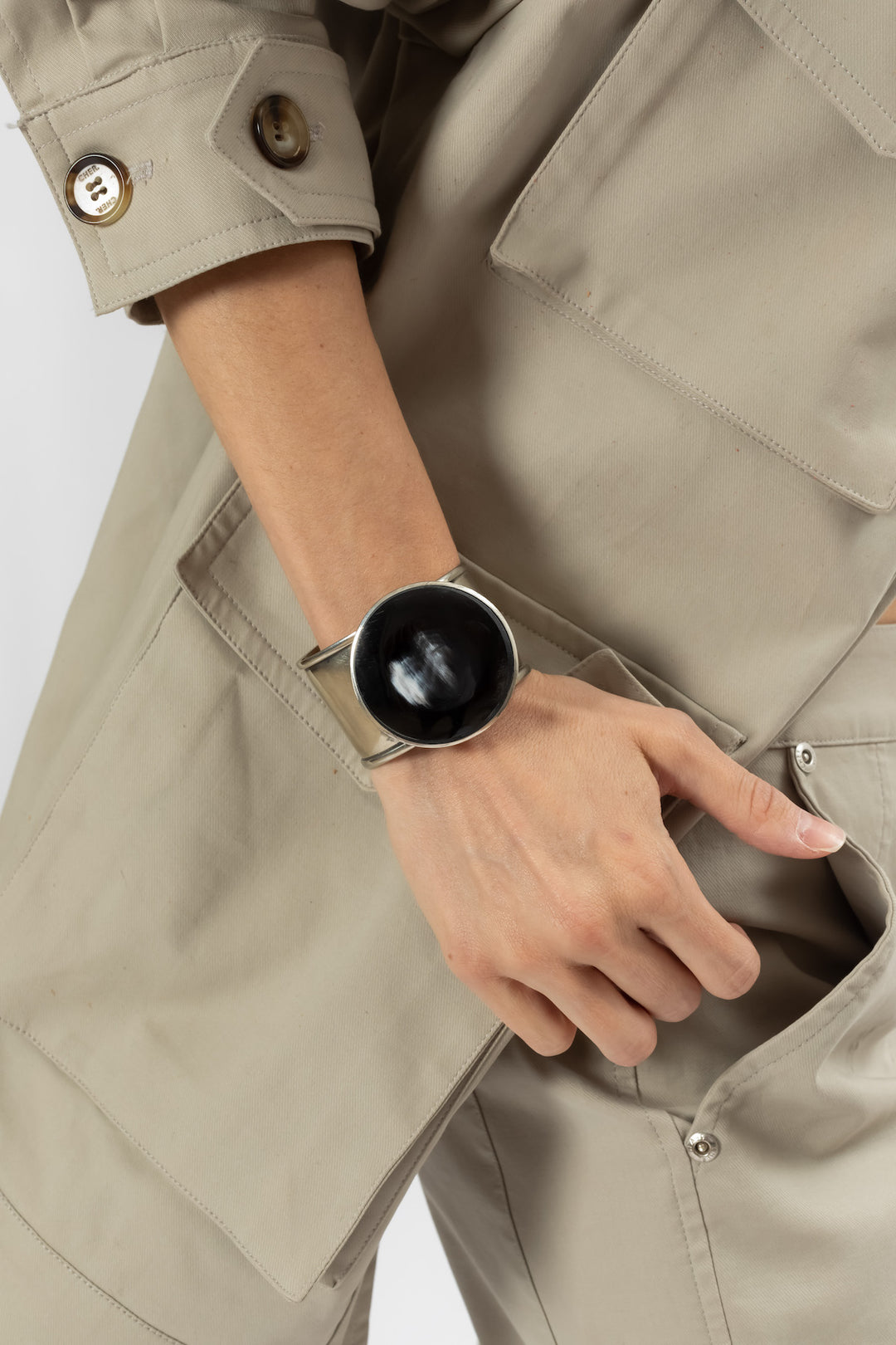 Alpaca Black Bracelet Hand Matters