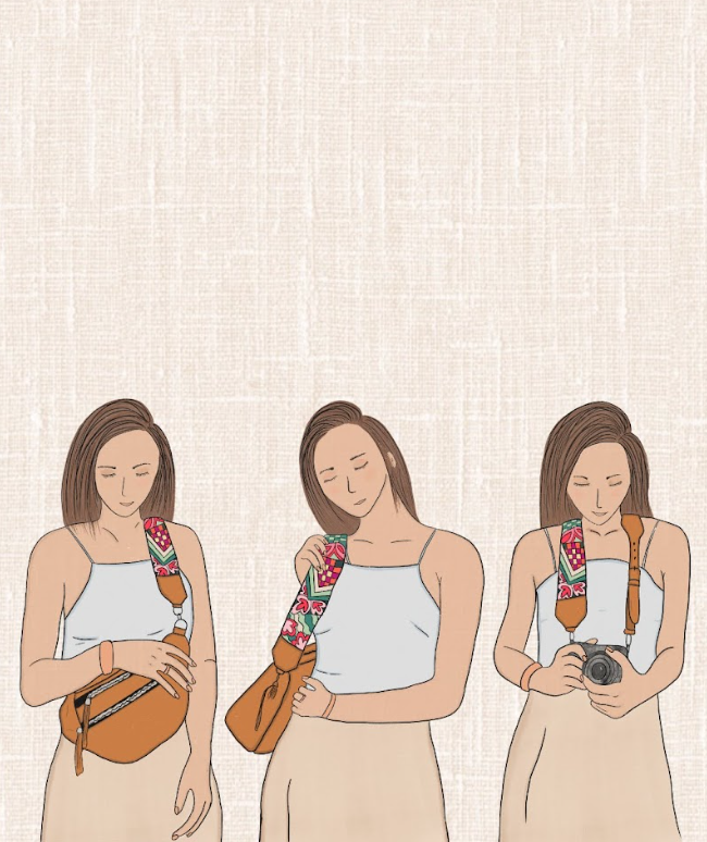 DIFFERENT WAYS TO WEAR YOUR SLING BAG