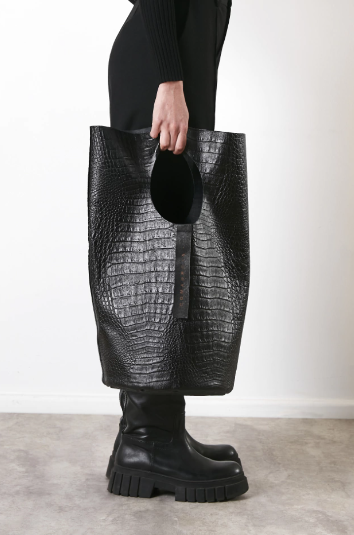 Justina Shoulder Reptile Bag