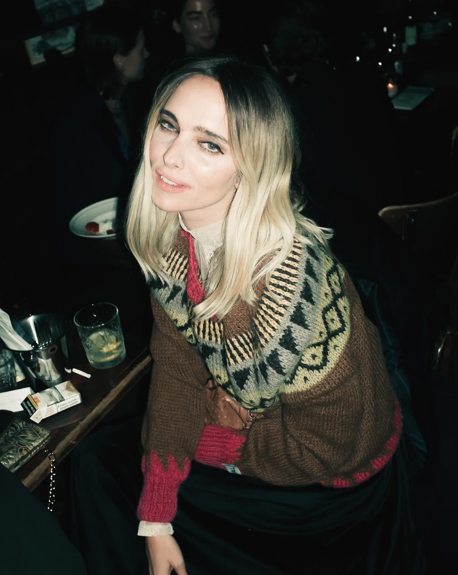 Mila Andean Llama Sweater