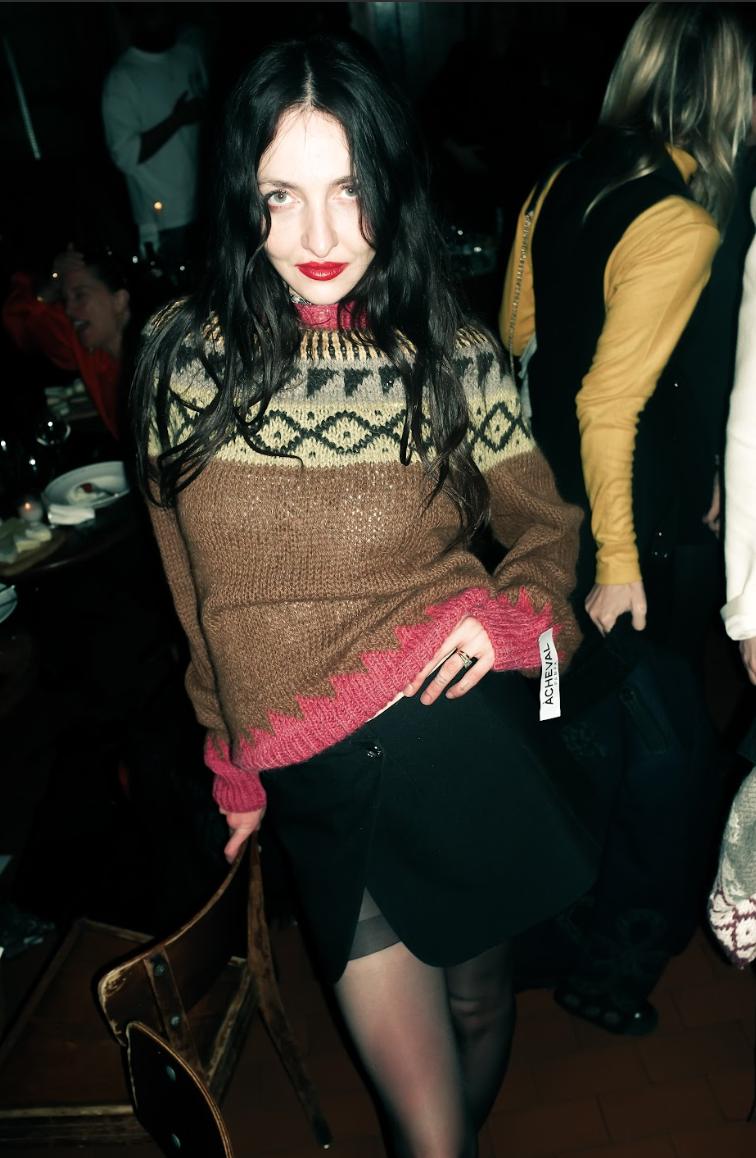Mila Andean Llama Sweater