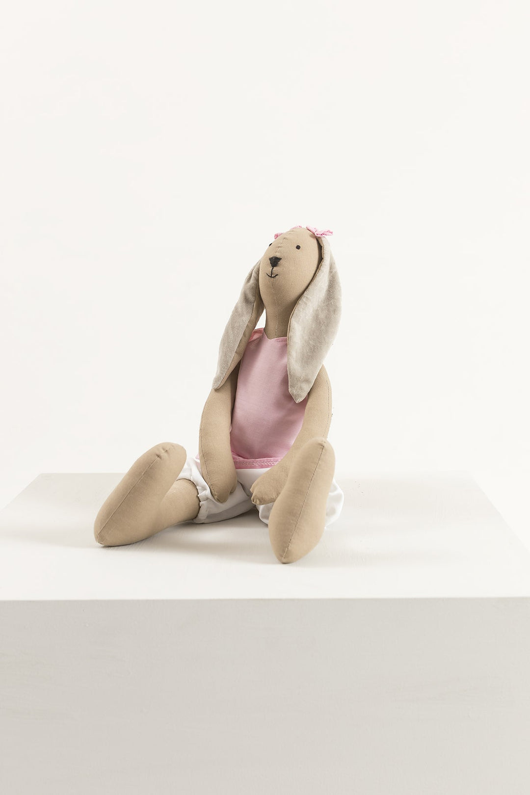 Hand Matters. Pink Bunny Toy for kids