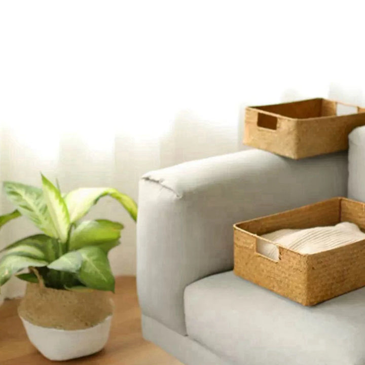 Sunflower Wicker Organizer