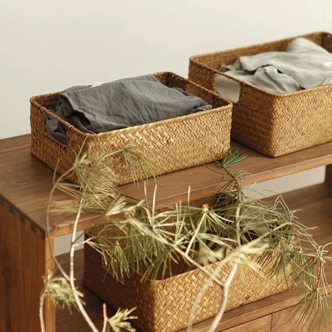 Sunflower Wicker Organizer