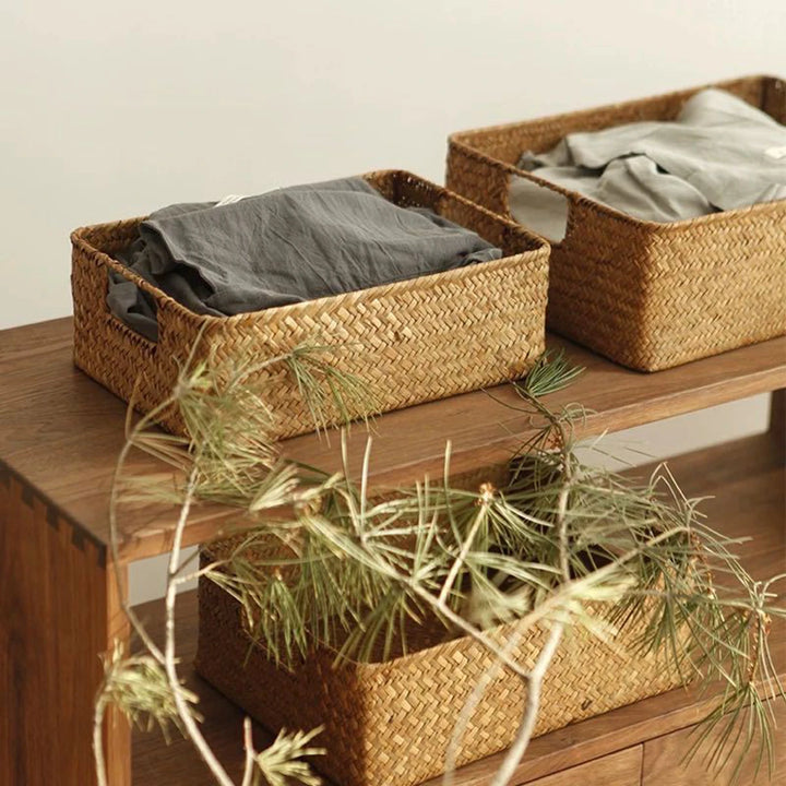 Sunflower Wicker Organizer