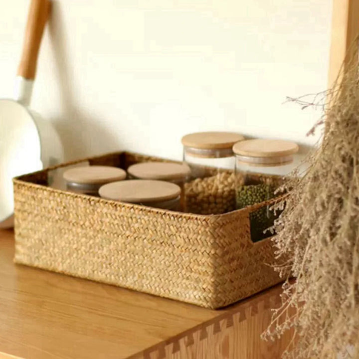 Sunflower Wicker Organizer