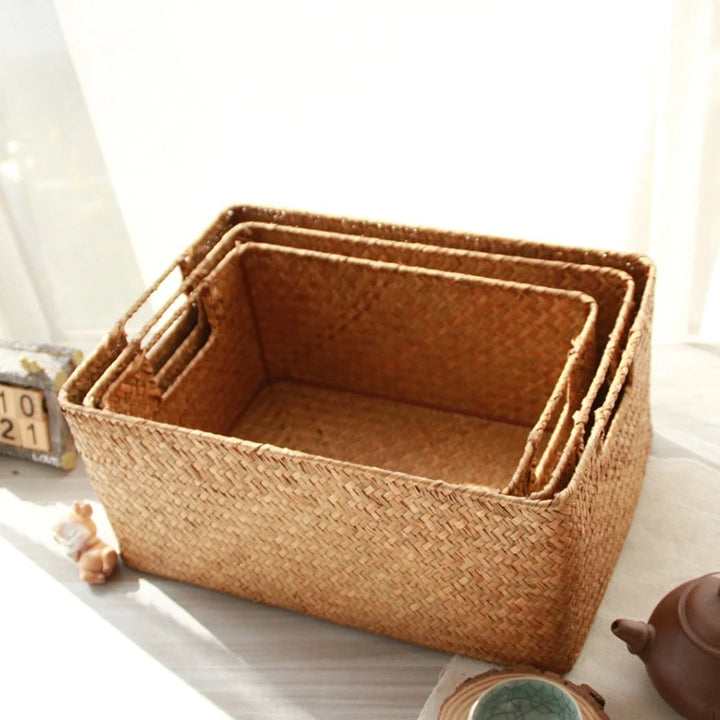 Sunflower Wicker Organizer