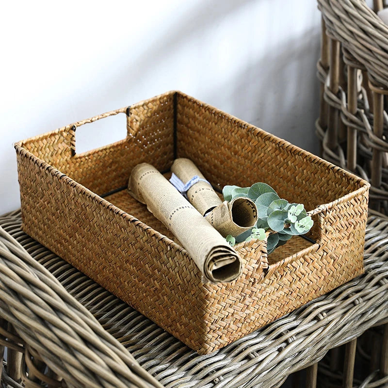Sunflower Wicker Organizer
