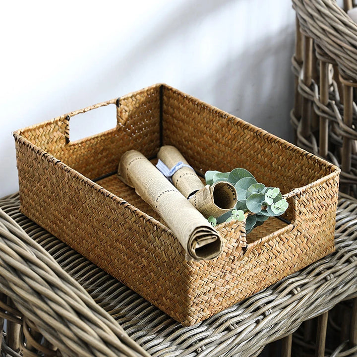Sunflower Wicker Organizer