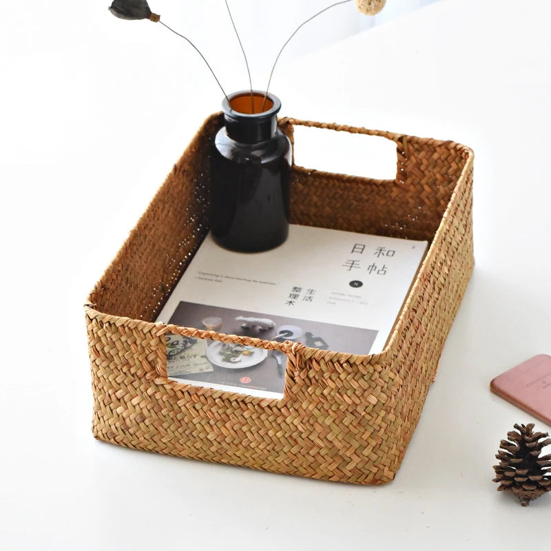 Sunflower Wicker Organizer