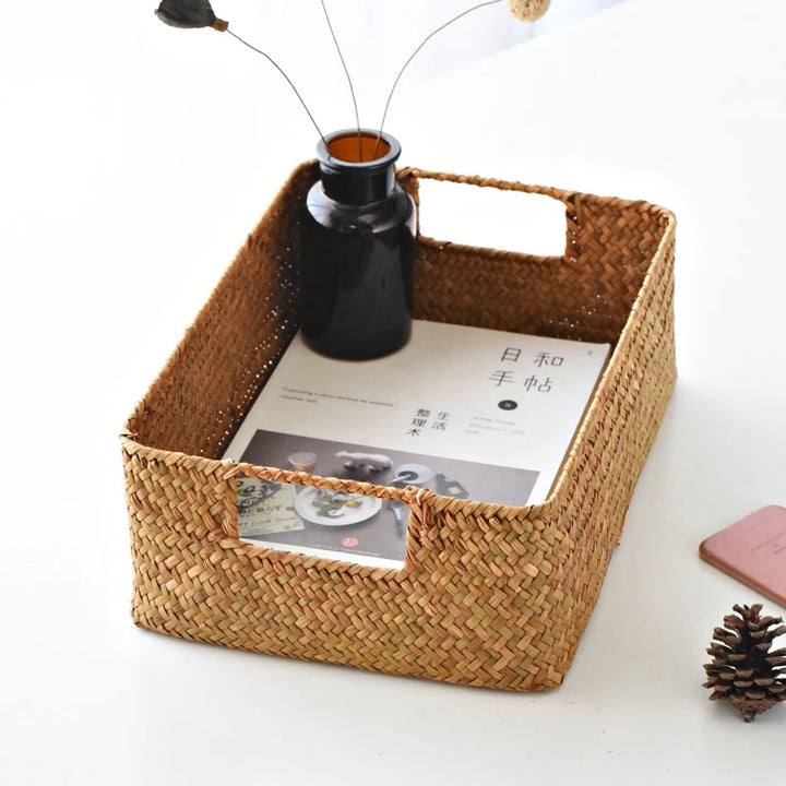 Sunflower Wicker Organizer