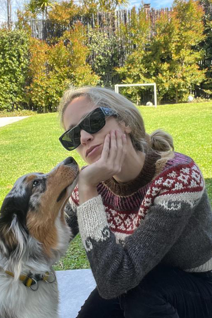 Mila Andean Llama Sweater
