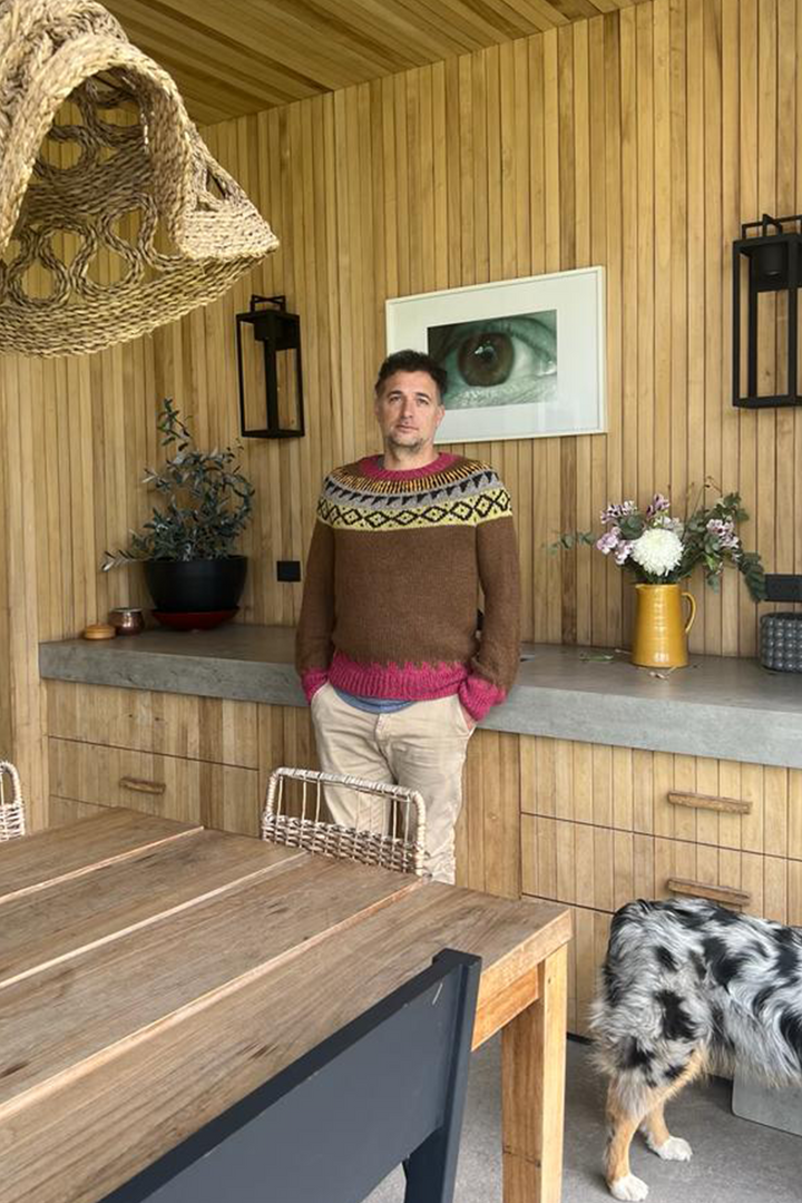 Mila Andean Llama Sweater