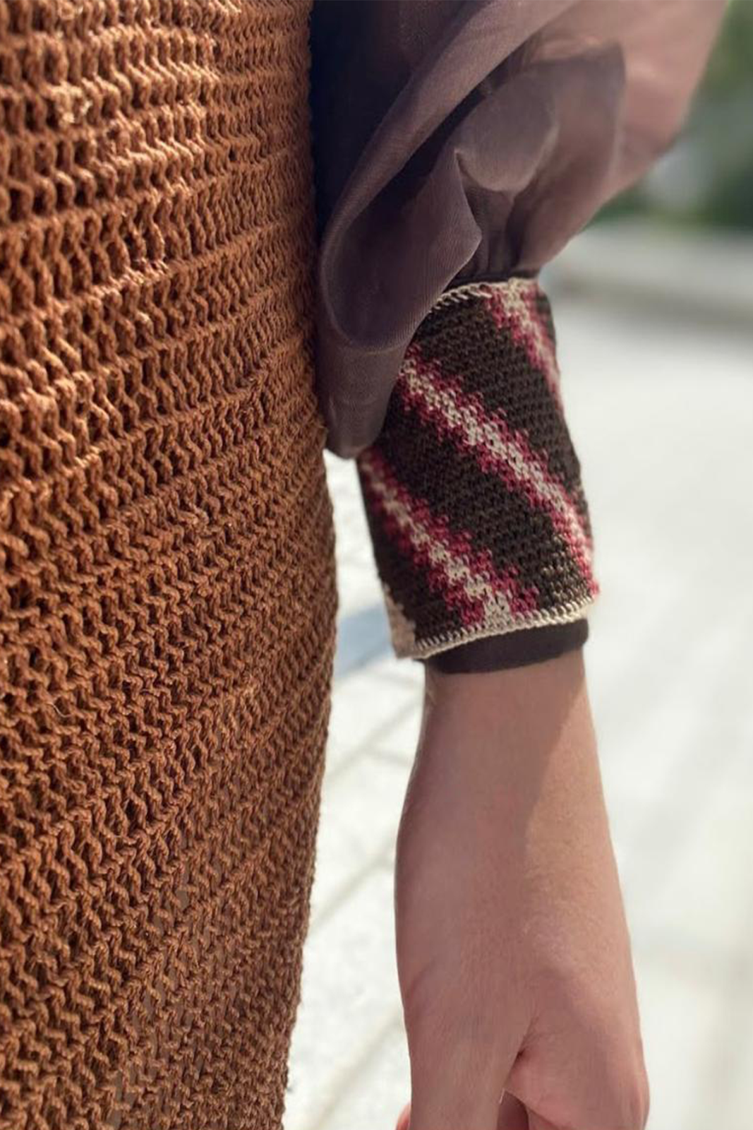 Styling chaguar and alpaca bracelet. Hand Matters.