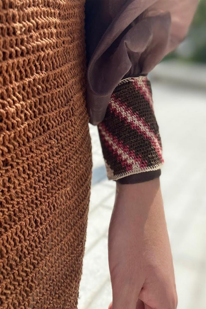Styling chaguar and alpaca bracelet. Hand Matters.