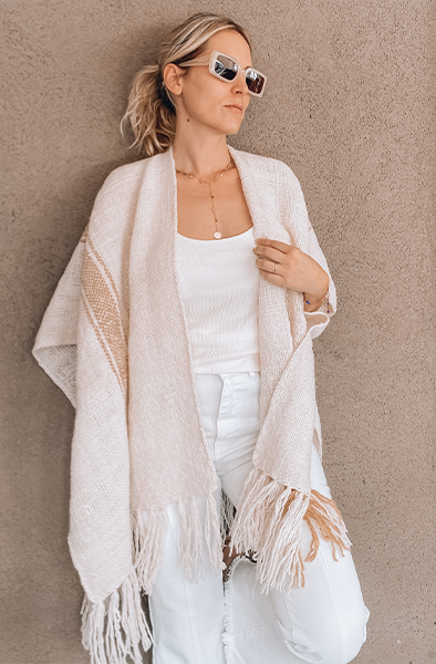 Hand Matters How to wear ruana wraps