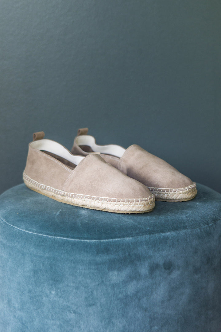 Hand Matters. Handmade Suede Alpargatas