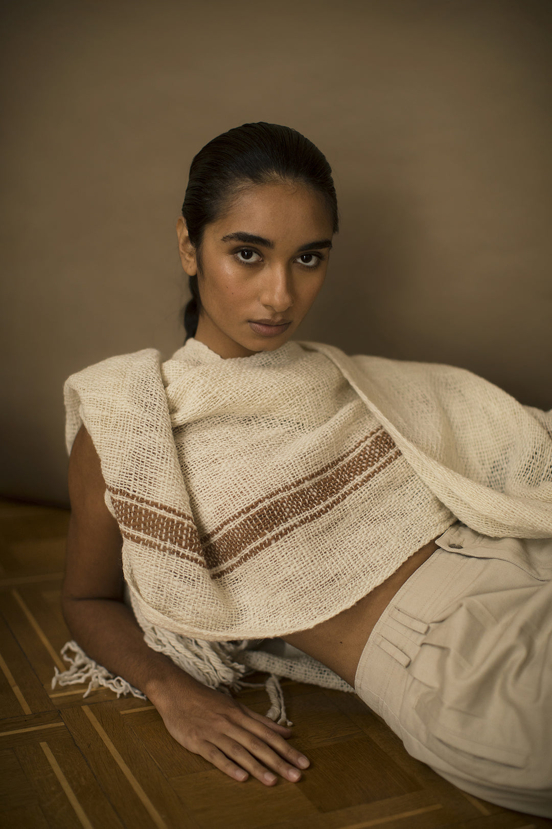 Hand Matters. Hand Knit Soft Ruana