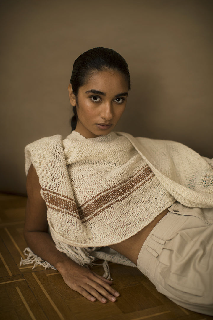 Hand Matters. Hand Knit Soft Ruana