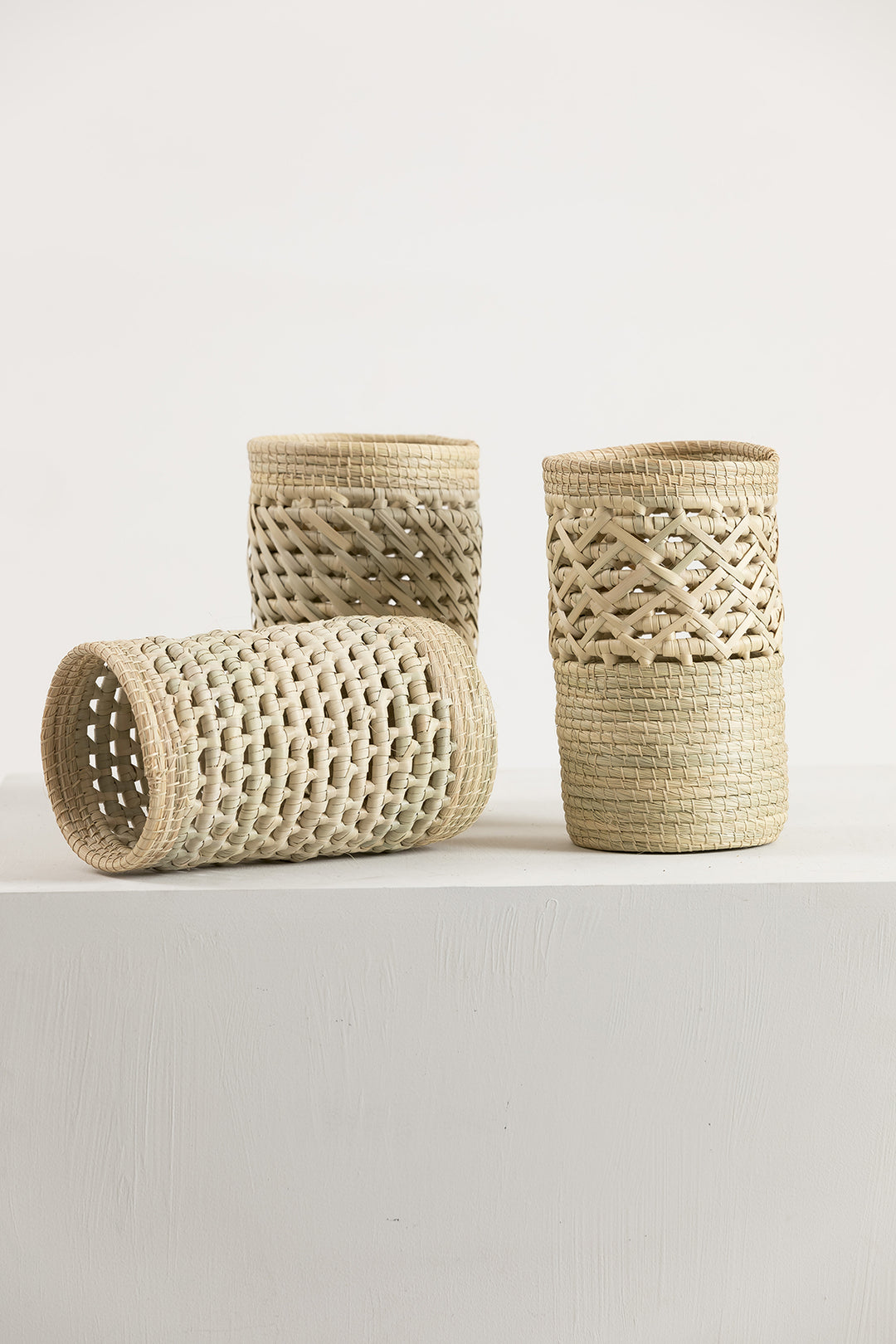 Hand Matters. Bottle Holders Basketry