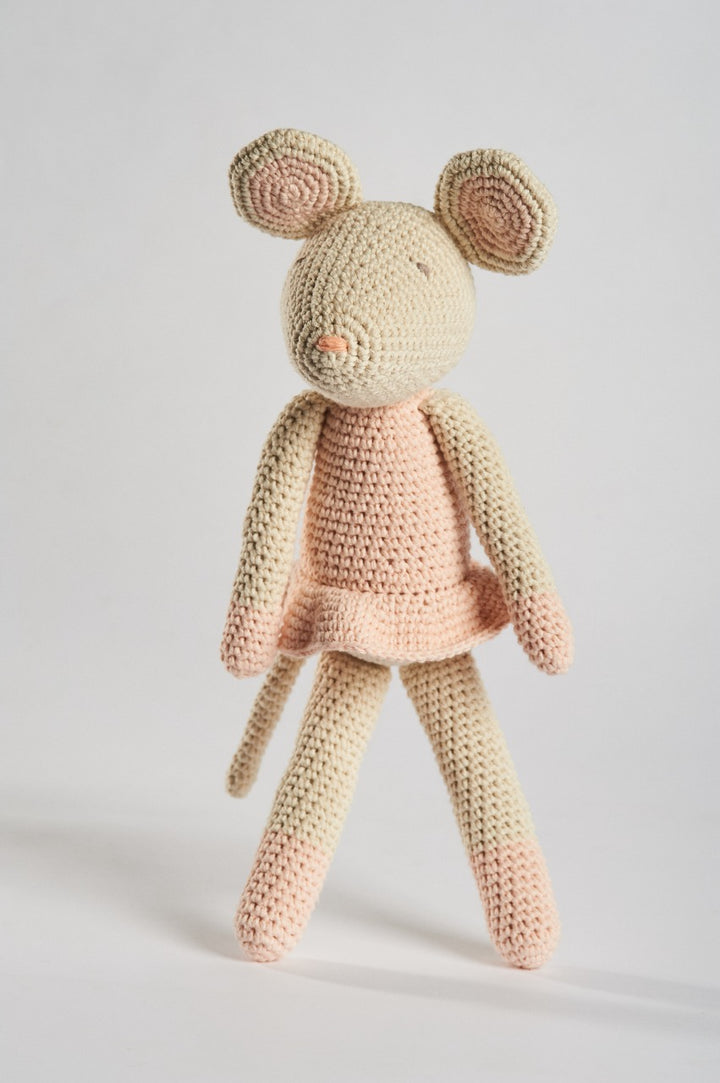 Hand Matters. Crochet Mouse Pink