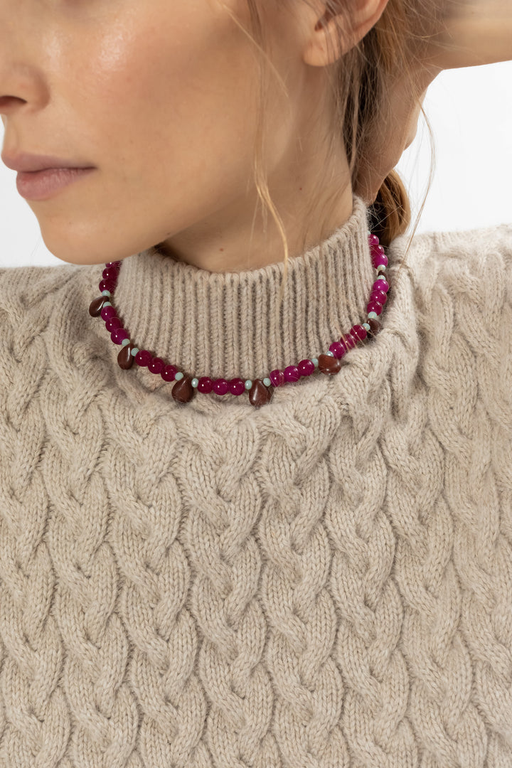 Cute Necklace. Hand Matters.