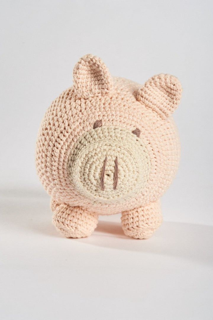 Hand Matters. Pink Crochet Piglet