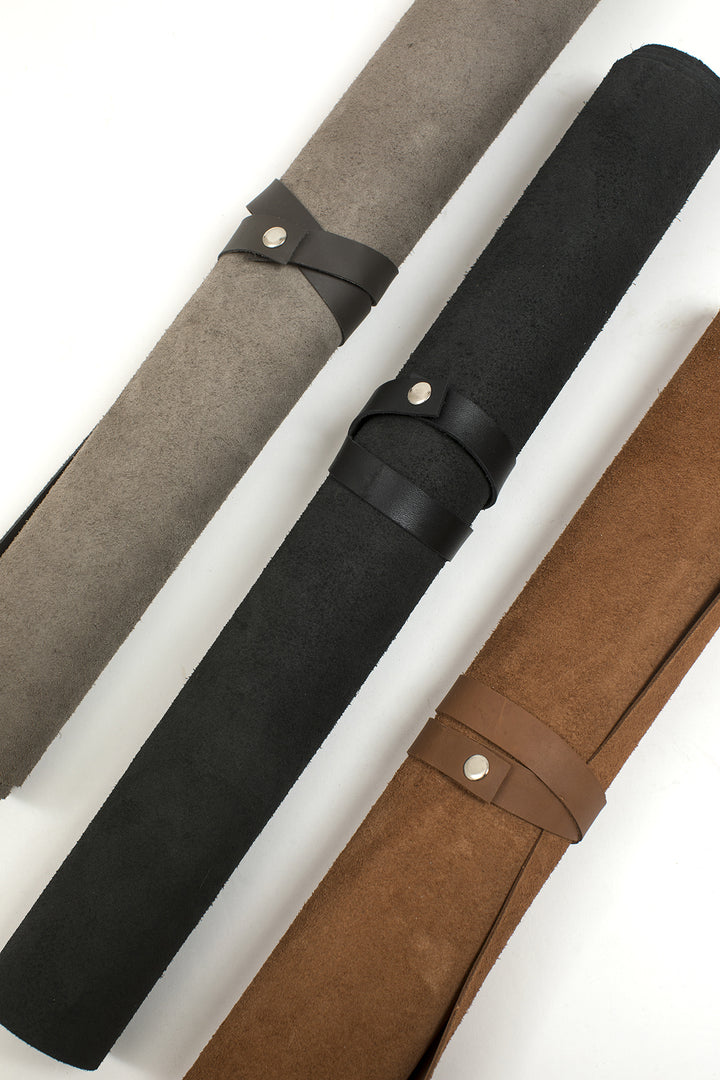 Hand Matters. Leather Desk Pad details
